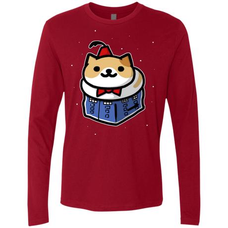 T-Shirts Cardinal / Small Bigger On The Inside Men's Premium Long Sleeve