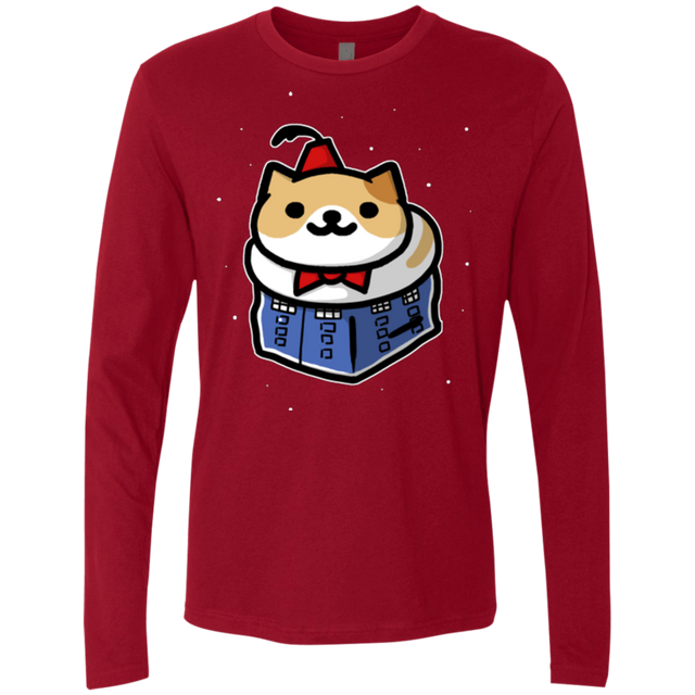 T-Shirts Cardinal / Small Bigger On The Inside Men's Premium Long Sleeve