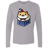 T-Shirts Heather Grey / Small Bigger On The Inside Men's Premium Long Sleeve