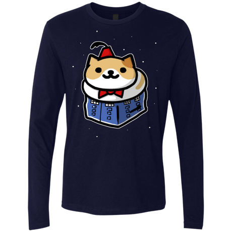 T-Shirts Midnight Navy / Small Bigger On The Inside Men's Premium Long Sleeve