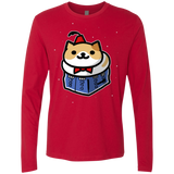 T-Shirts Red / Small Bigger On The Inside Men's Premium Long Sleeve