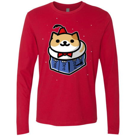 T-Shirts Red / Small Bigger On The Inside Men's Premium Long Sleeve