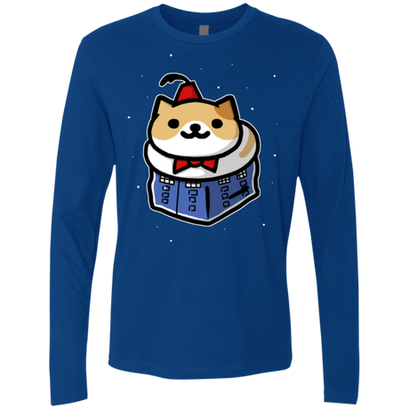 T-Shirts Royal / Small Bigger On The Inside Men's Premium Long Sleeve