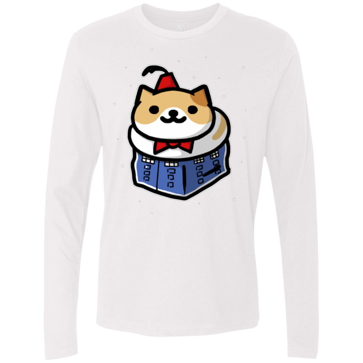 T-Shirts White / Small Bigger On The Inside Men's Premium Long Sleeve