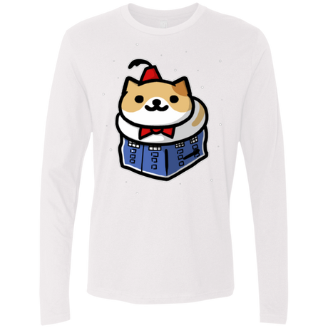 T-Shirts White / Small Bigger On The Inside Men's Premium Long Sleeve