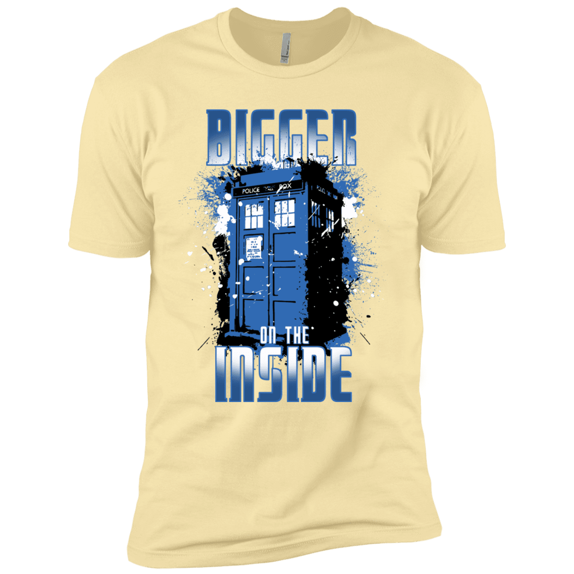 T-Shirts Banana Cream / X-Small Bigger on the Inside Men's Premium T-Shirt