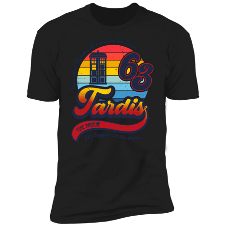 T-Shirts Black / S Bigger On The Inside Men's Premium T-Shirt