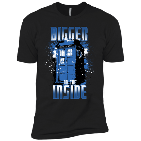 T-Shirts Black / X-Small Bigger on the Inside Men's Premium T-Shirt