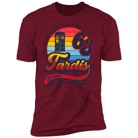 T-Shirts Cardinal / S Bigger On The Inside Men's Premium T-Shirt