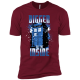 T-Shirts Cardinal / X-Small Bigger on the Inside Men's Premium T-Shirt