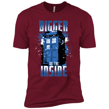 T-Shirts Cardinal / X-Small Bigger on the Inside Men's Premium T-Shirt