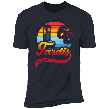 T-Shirts Indigo / S Bigger On The Inside Men's Premium T-Shirt