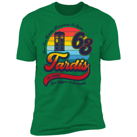 T-Shirts Kelly Green / S Bigger On The Inside Men's Premium T-Shirt