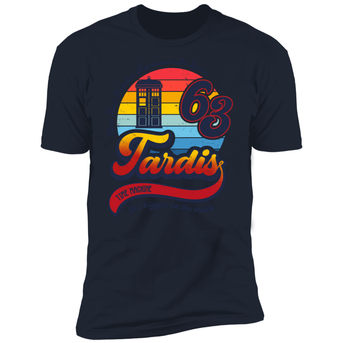 T-Shirts Midnight Navy / S Bigger On The Inside Men's Premium T-Shirt