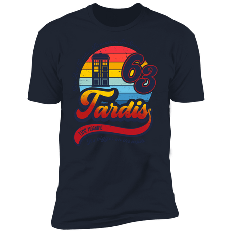 T-Shirts Midnight Navy / S Bigger On The Inside Men's Premium T-Shirt