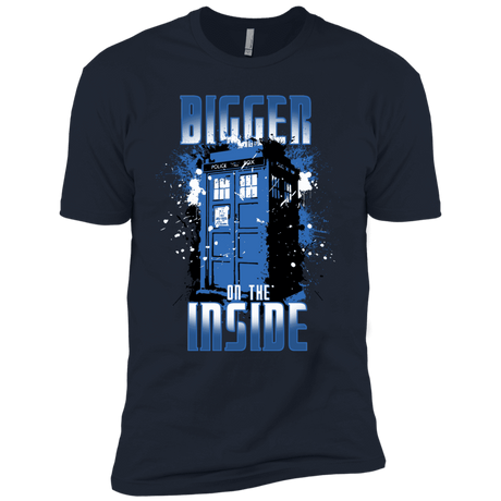 T-Shirts Midnight Navy / X-Small Bigger on the Inside Men's Premium T-Shirt