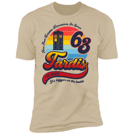 T-Shirts Sand / S Bigger On The Inside Men's Premium T-Shirt