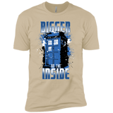 T-Shirts Sand / X-Small Bigger on the Inside Men's Premium T-Shirt
