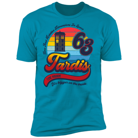 T-Shirts Turquoise / S Bigger On The Inside Men's Premium T-Shirt