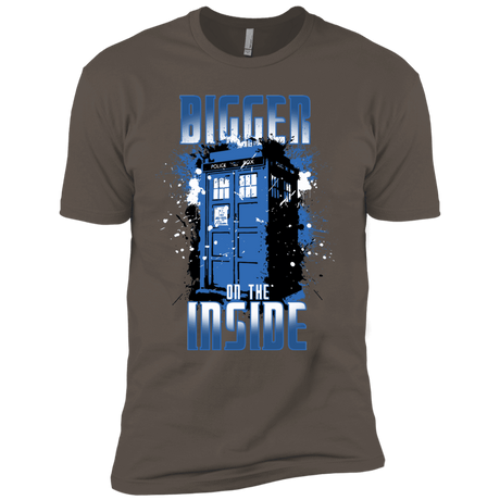 T-Shirts Warm Grey / X-Small Bigger on the Inside Men's Premium T-Shirt