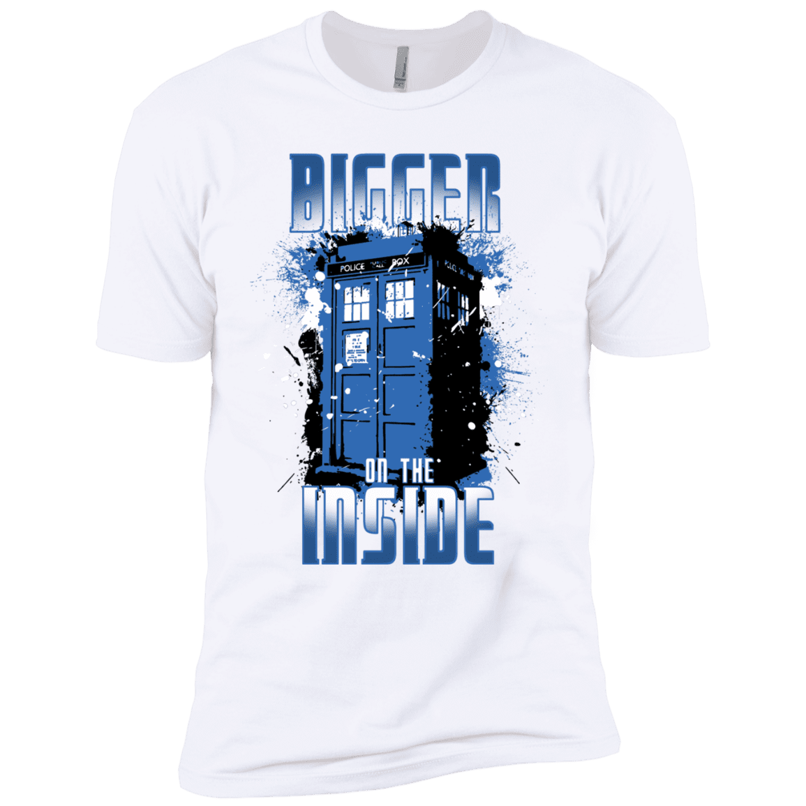 T-Shirts White / X-Small Bigger on the Inside Men's Premium T-Shirt