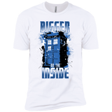 T-Shirts White / X-Small Bigger on the Inside Men's Premium T-Shirt