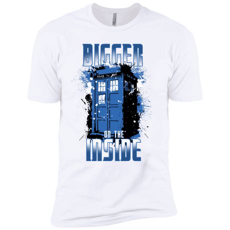 T-Shirts White / X-Small Bigger on the Inside Men's Premium T-Shirt