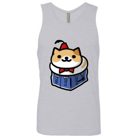 T-Shirts Heather Grey / Small Bigger On The Inside Men's Premium Tank Top