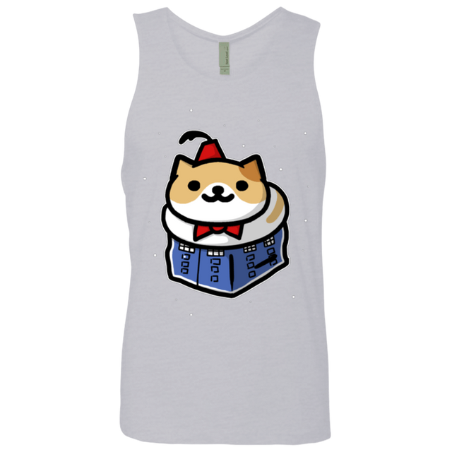 T-Shirts Heather Grey / Small Bigger On The Inside Men's Premium Tank Top