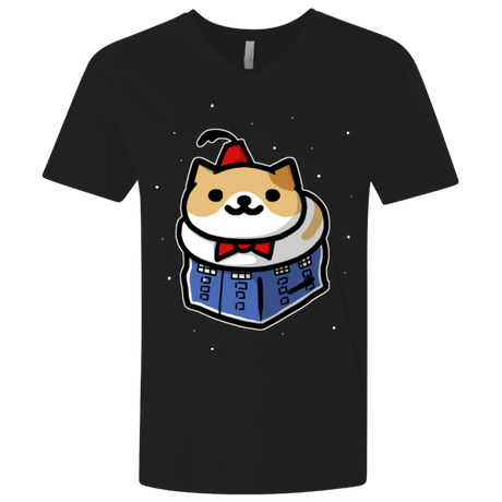 T-Shirts Black / X-Small Bigger On The Inside Men's Premium V-Neck