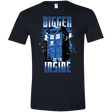 T-Shirts Black / X-Small Bigger on the Inside Men's Semi-Fitted Softstyle