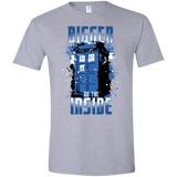 T-Shirts Sport Grey / X-Small Bigger on the Inside Men's Semi-Fitted Softstyle
