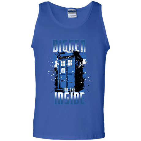 T-Shirts Royal / S Bigger on the Inside Men's Tank Top