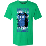 T-Shirts Envy / S Bigger on the Inside Men's Triblend T-Shirt