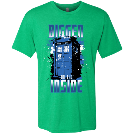 T-Shirts Envy / S Bigger on the Inside Men's Triblend T-Shirt