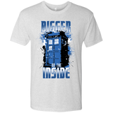 T-Shirts Heather White / S Bigger on the Inside Men's Triblend T-Shirt