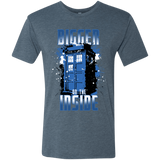 T-Shirts Indigo / S Bigger on the Inside Men's Triblend T-Shirt