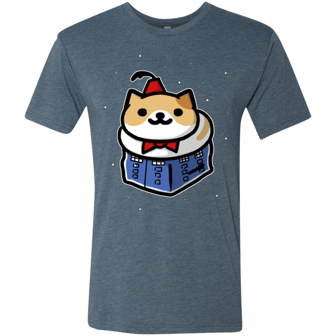 T-Shirts Indigo / Small Bigger On The Inside Men's Triblend T-Shirt