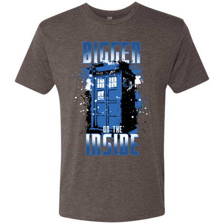 T-Shirts Macchiato / S Bigger on the Inside Men's Triblend T-Shirt