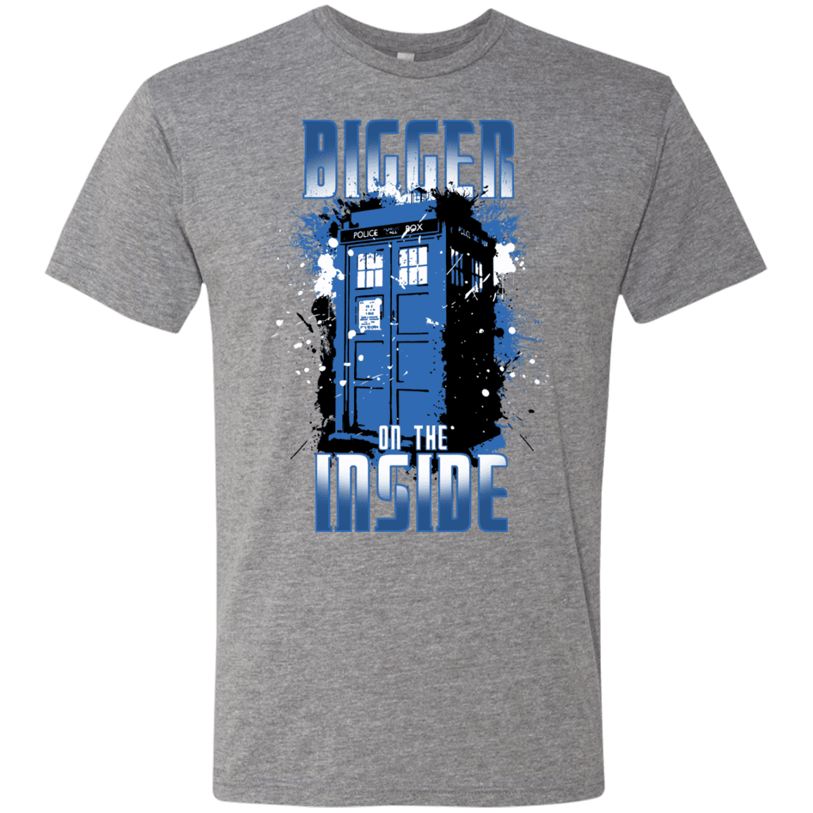 T-Shirts Premium Heather / S Bigger on the Inside Men's Triblend T-Shirt