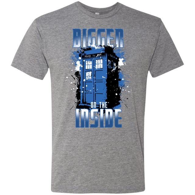 T-Shirts Premium Heather / S Bigger on the Inside Men's Triblend T-Shirt