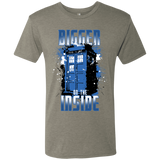 T-Shirts Venetian Grey / S Bigger on the Inside Men's Triblend T-Shirt