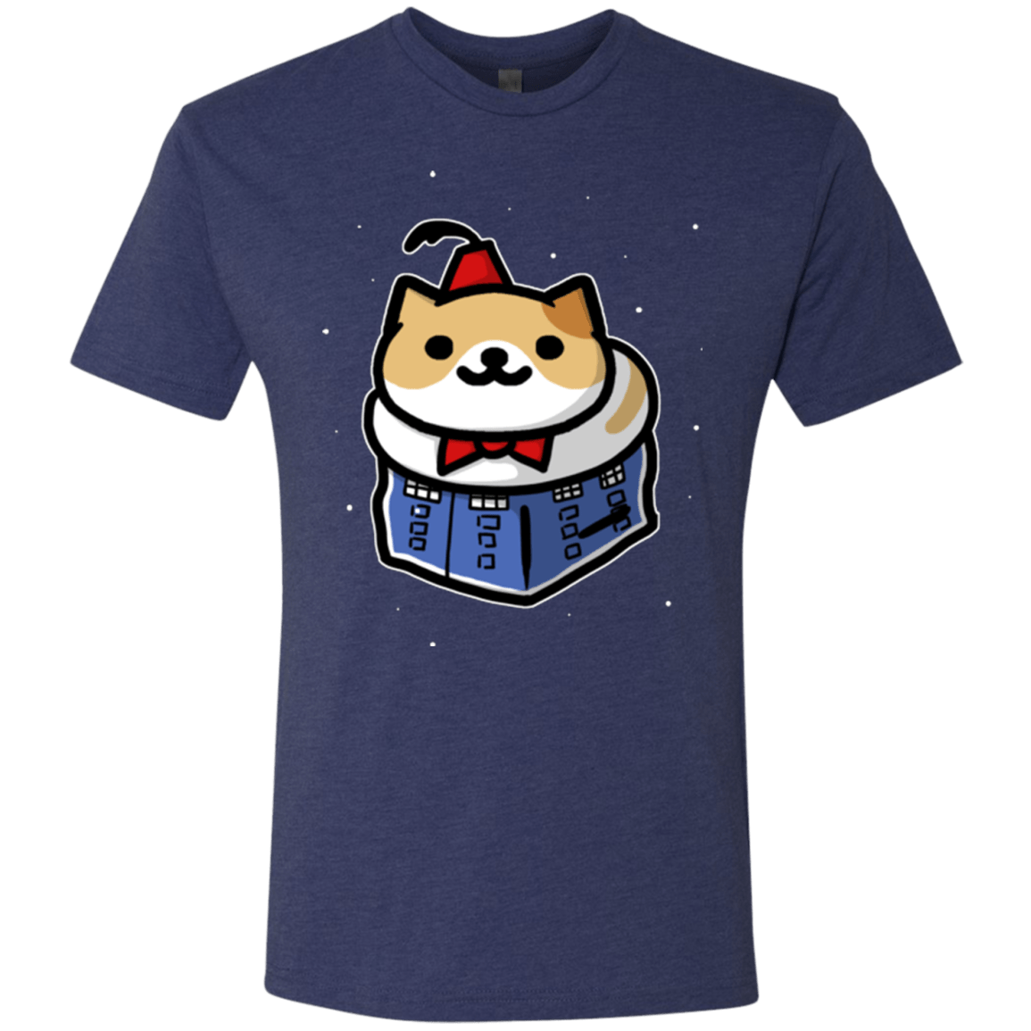 T-Shirts Vintage Navy / Small Bigger On The Inside Men's Triblend T-Shirt