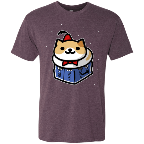 T-Shirts Vintage Purple / Small Bigger On The Inside Men's Triblend T-Shirt