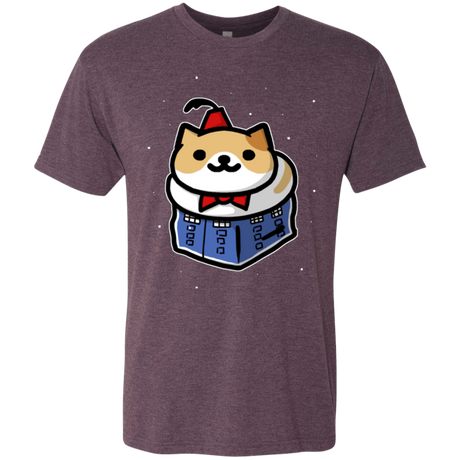 T-Shirts Vintage Purple / Small Bigger On The Inside Men's Triblend T-Shirt