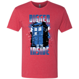 T-Shirts Vintage Red / S Bigger on the Inside Men's Triblend T-Shirt