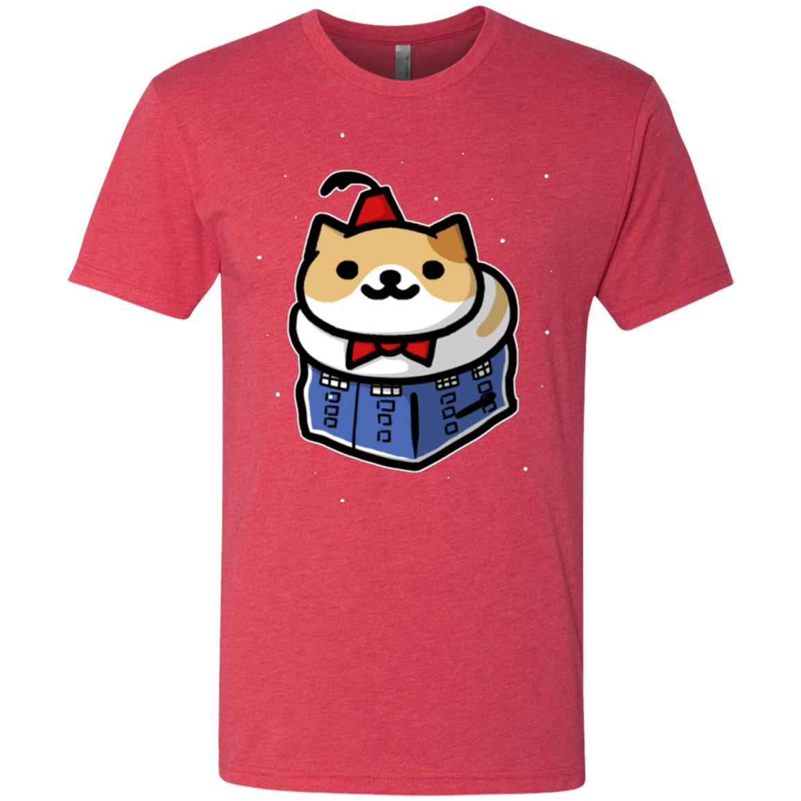 T-Shirts Vintage Red / Small Bigger On The Inside Men's Triblend T-Shirt