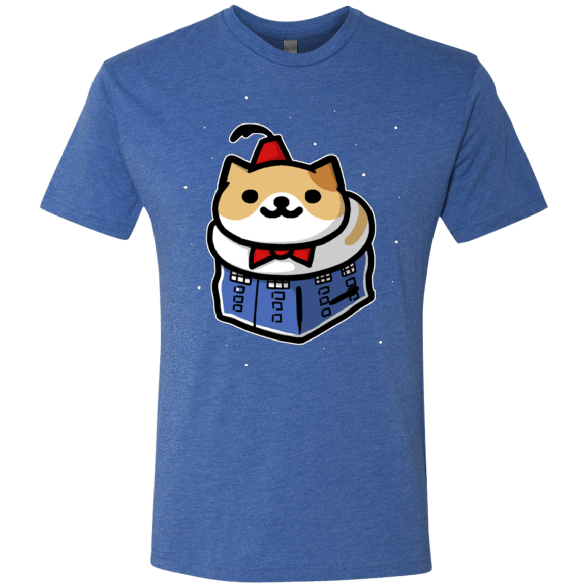 T-Shirts Vintage Royal / Small Bigger On The Inside Men's Triblend T-Shirt