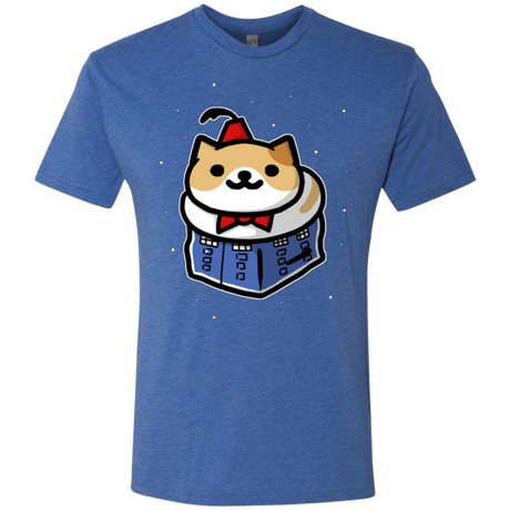 T-Shirts Vintage Royal / Small Bigger On The Inside Men's Triblend T-Shirt