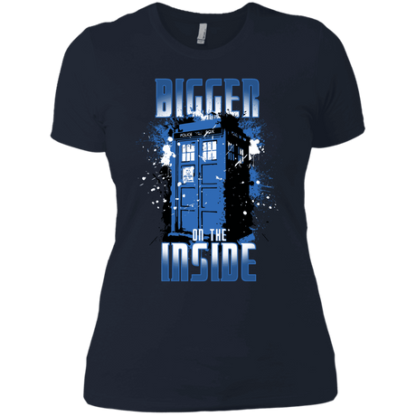 T-Shirts Midnight Navy / X-Small Bigger on the Inside Women's Premium T-Shirt